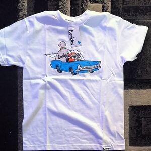 Cookies White Graphic T-Shirt